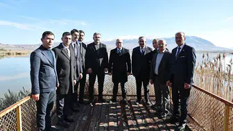 Sivas Valisi'nden Ulaş Gölü’nde kritik değerlendirme