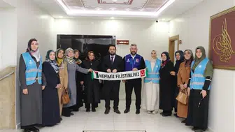 Sivas'tan Gazze'ye kadınların dokunuşu