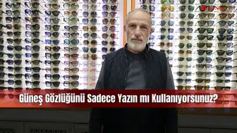 Güneş Gözlüğünü Sadece Yazın mı Kullanıyorsunuz? Eksi Derecelerde Hayat Kurtaran Detay!