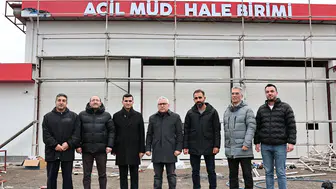 Vali Şimşek, Demirağ OSB Acil Müdahale Birimi'ni Denetledi