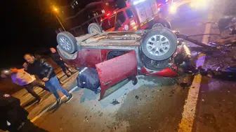 Feci  Trafik Kazası 5 Yaralı