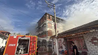 Tokat'ta Spiralden Çıkan Kıvılcım Yangına Sebep Oldu!