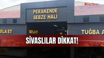 Sivas'ta Sebze Hali Krizi! En Zor Kış Kapıda!