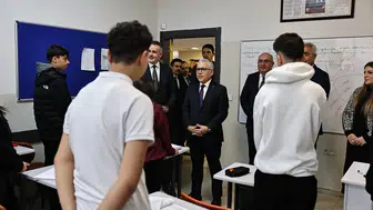 Sivas’ta öğrencilerle buluşma: Gündem Mesleki Eğitim