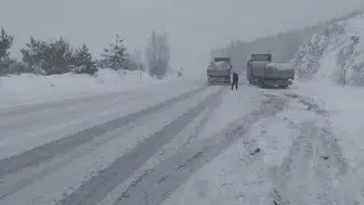 Çamlıbel yine geçit vermedi! Sivas ve Tokat yolu zorlaştı
