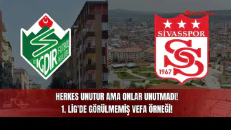 Herkes Unutur Ama Onlar Unutmadı! 1. Lig'de Görülmemiş Vefa Örneği!