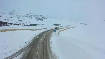 Sivas'ın çevresi kar, kış, kıyamet!