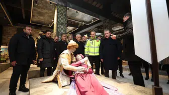 Sivas Kalesi'ndeki Selçuklu İzlerine Destici de hayran oldu