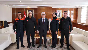 AFAD'ın 16. Yılı Sivas'ta Makam Ziyaretiyle Kutlandı