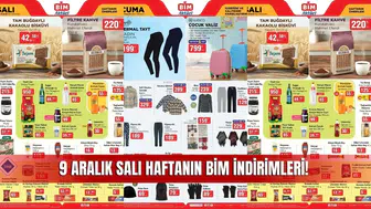 Tokat BİM Aktüel 9 Aralık 2025 Kataloğu: Haftanın Önerileri ve İndirimli Ürünler