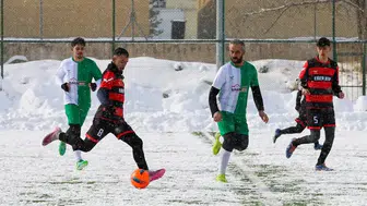 Sivas'ta Dondurucu Soğuk, Köy Takımlarının Futbol Azmini Kıramadı