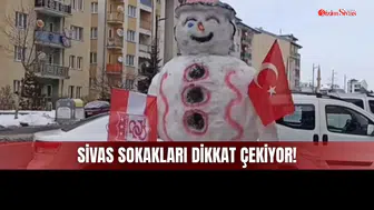 Sivas Sokaklarında Dikkat Çeken O Kare