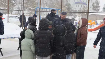 Sivas’ta Unutulmaz Bir Gün! Karın Tadını Yine Çocuklar Çıkardı!