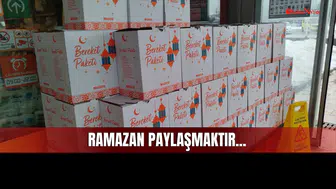 Ramazan Paylaşmaktır! Sivas'a Ramazan Bereketi Kolilerle Geliyor!
