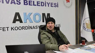 Sivas’ta Kar Yağdı Ama Hayat Aksamadı: Başkan AKOM'da