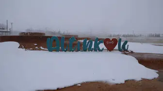 Termal Sularla Isınan Beyaz Tepeler, Objektiflere Böyle Yansıdı