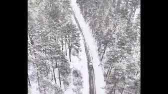 Sivas’ta kış manzarası Valiliğin mesajıyla gündem oldu