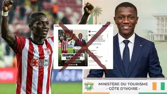 Sivassporlu Eski Futbolcu Max Gradel’e Fildişi Sahili’nde Bakan mı Oldu?