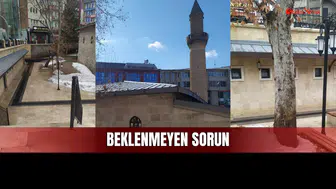 Sivas Meydan Cami'nin tuvalet ve imam odasında beklenmeyen sorun