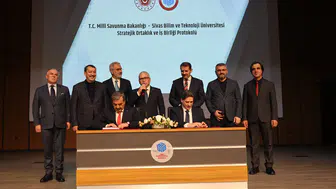 Salih Ayhan Sivas’ta savunma sanayi protokolüne katıldı