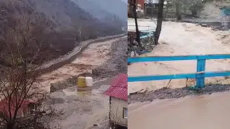 Kayseri’de Sağanak Yağış! Dere Yatağı Taştı, İşletmeleri Su Bastı!