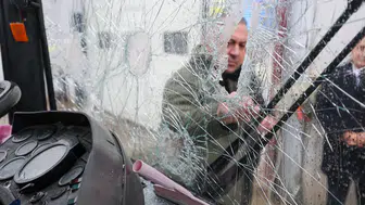 Belediye Aracına Saldırının Faili Yakalandı