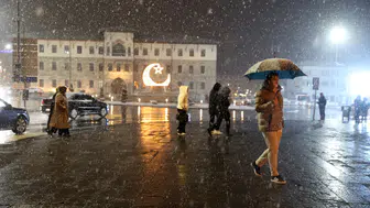 Sivas’ta Beklenen Kar Yağışı Şehir Merkezinde Etkili Oldu!