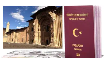 Sivas Divriği Ulu Cami Bordo Pasaportta!