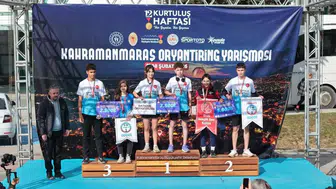 Sivaslı sporcular Kurtuluş Haftası yarışmasında parkurdaydı
