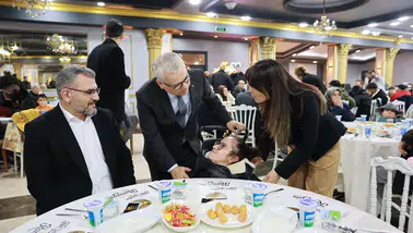 Sivas’ta engelli bireylerle gönül sofrası kuruldu