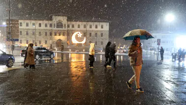 Sivas’ta Beklenen Kar Yağışı Şehir Merkezinde Etkili Oldu!