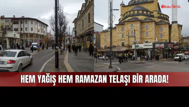 Yağışlı ve Soğuk Hava da Sivas'taki Ramazan Yoğunluğunu Durduramadı!