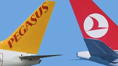 THY ve Pegasus çok sayıda seferi iptali etti
