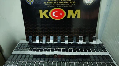 Kaçak cep telefonları ele geçirildi