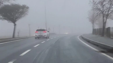 Sis etkili oldu, görüş mesafesi azaldı