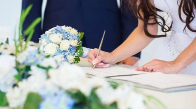 Türkiye'de evlenme ve boşanmalar azaldı