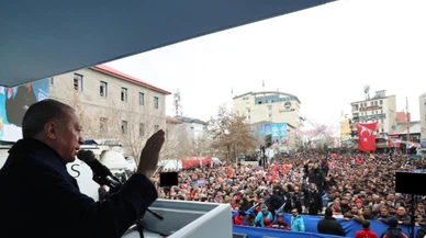 Cumhurbaşkanı Erdoğan, Ağrı mitinginde konuştu: "Başka Ağrı yok, başka Türkiye yok"