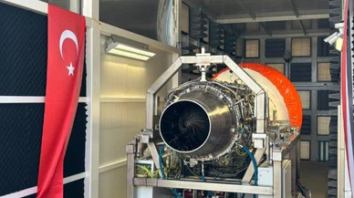 Türkiye'nin ilk askeri uçak motoru başarıyla ateşlendi