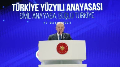 Cumhurbaşkanı Erdoğan'dan anayasa çağrısı