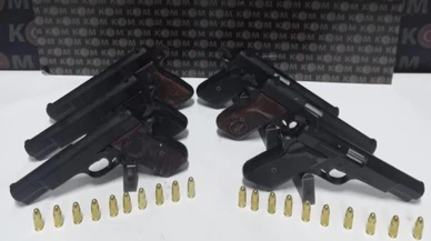 Silah kaçakçılarına operasyon