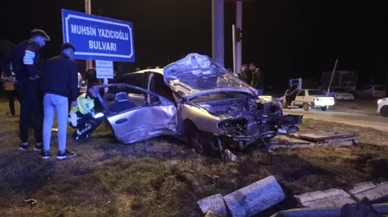 Trafik kazası: 2 yaralı