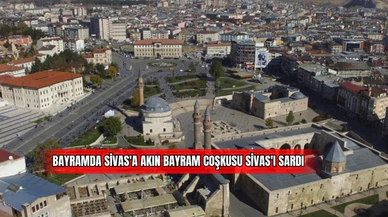 Bayramda Sivas'a Akın Bayram Coşkusu Sivas'ı Sardı 