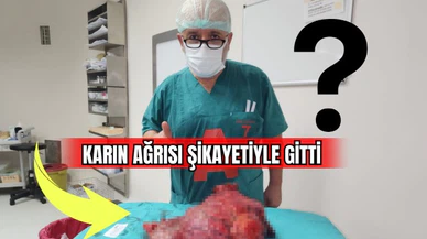 Karın ağrısı şikayetiyle gitti ?