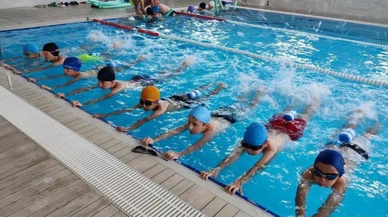 Çocuklar yaz tatilini dolu dolu geçiriyor