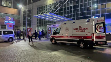 Elini makineye kaptırdı