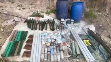 Pençe-Kilit'te mühimmat ele geçirildi