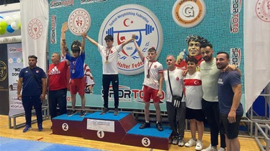 Sivas halterde Türkiye birincisi