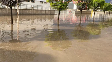 Sivas Organize Sanayi Bölgesi'ni sel bastı