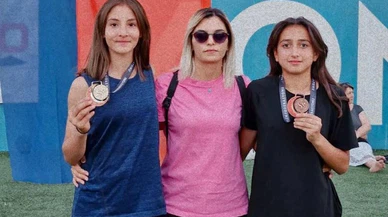 Sivas'tan Ceyda Erol altın madalyanın sahibi oldu