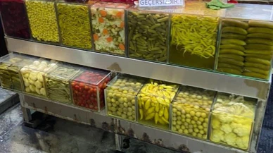 Sivas'ta yaz da kış da turşu tüketiliyor